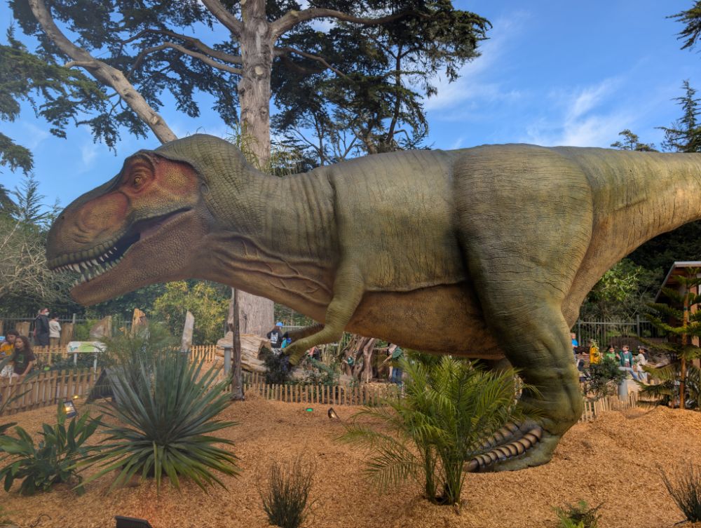 Dinosaur exhibit
